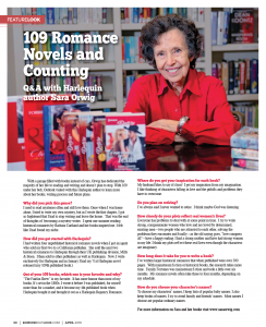 Sara Orwig Romance novelist